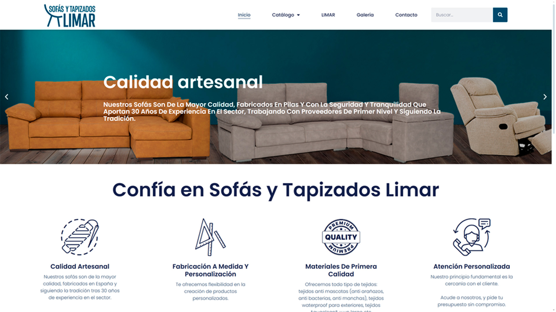 Diseño de sitio web